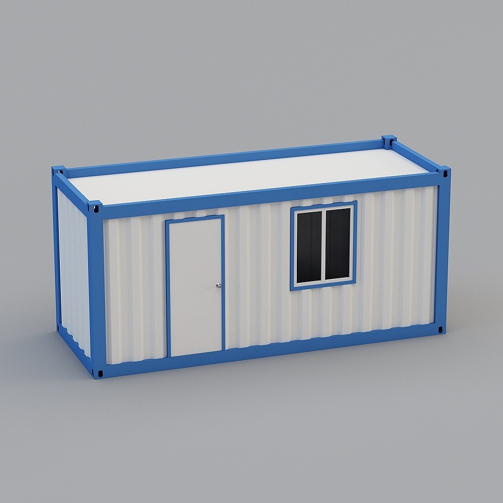 解鎖創(chuàng)意與便捷 免費(fèi)下載集裝箱移動(dòng)房與室外景觀3D模型